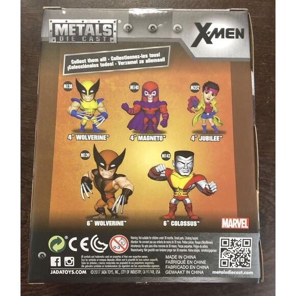 Marvel Wolverine Logan Die Cast Figure X-Men Jada Metals  Loot Crate Exclusive - Picture 3 of 6